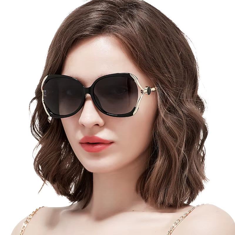 Fashion Polarized Sunglasses Women Luxury Brand Designer Ladies Sun Glasses UV400 Lunette De Soleil Femme