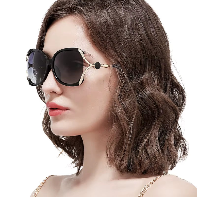 Fashion Polarized Sunglasses Women Luxury Brand Designer Ladies Sun Glasses UV400 Lunette De Soleil Femme