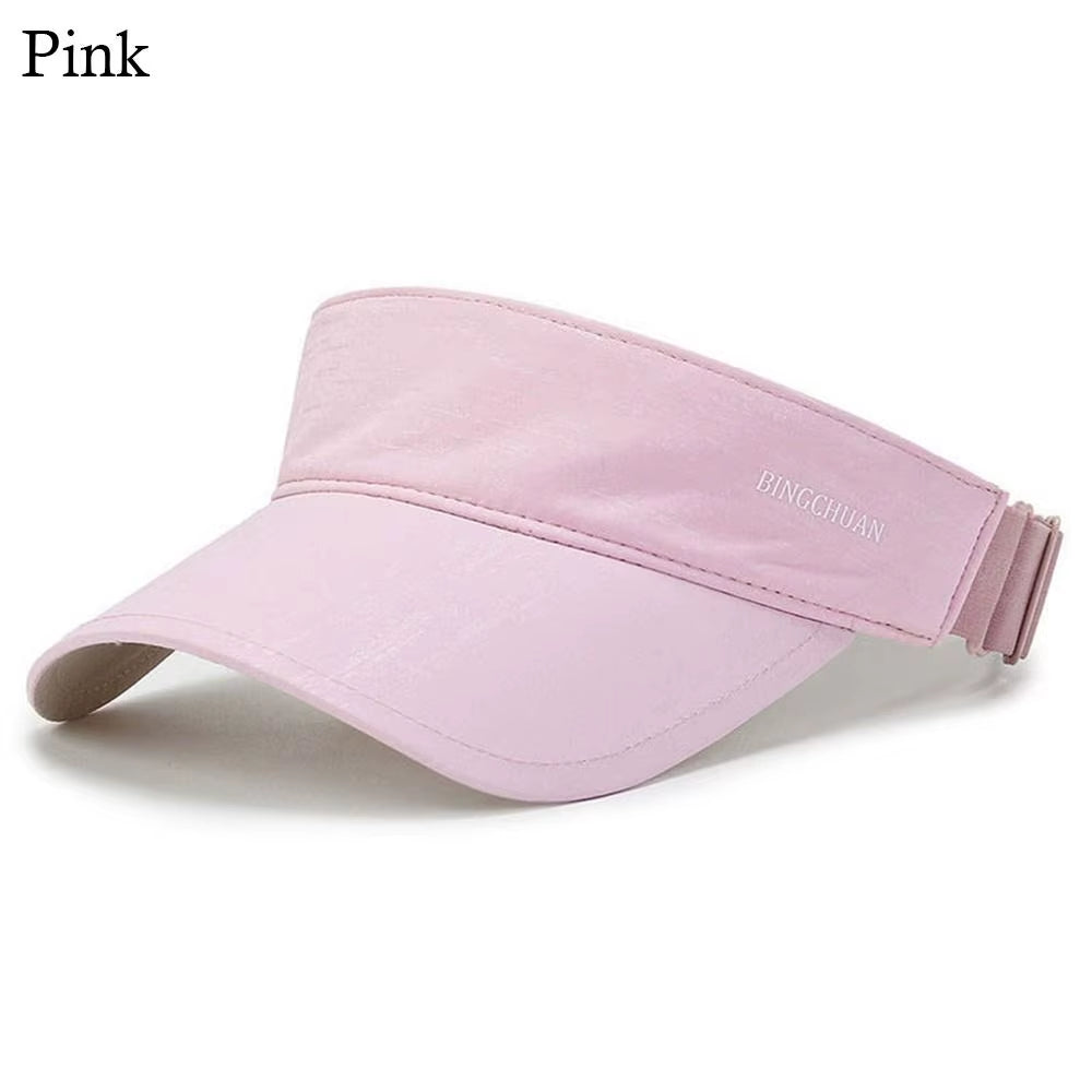 Summer Breathable Air Sun Hats Men Women Adjustable Visor UV Protection Top Empty Solid Sports Tennis Running Sunscreen Cap Hat