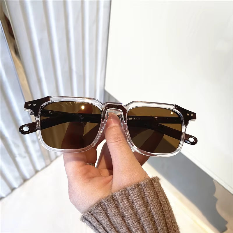 New Sunglasses Fashion Men and Women Jumping Di Hip Hop Couple Glasses Super Fire Retro Sunglasses