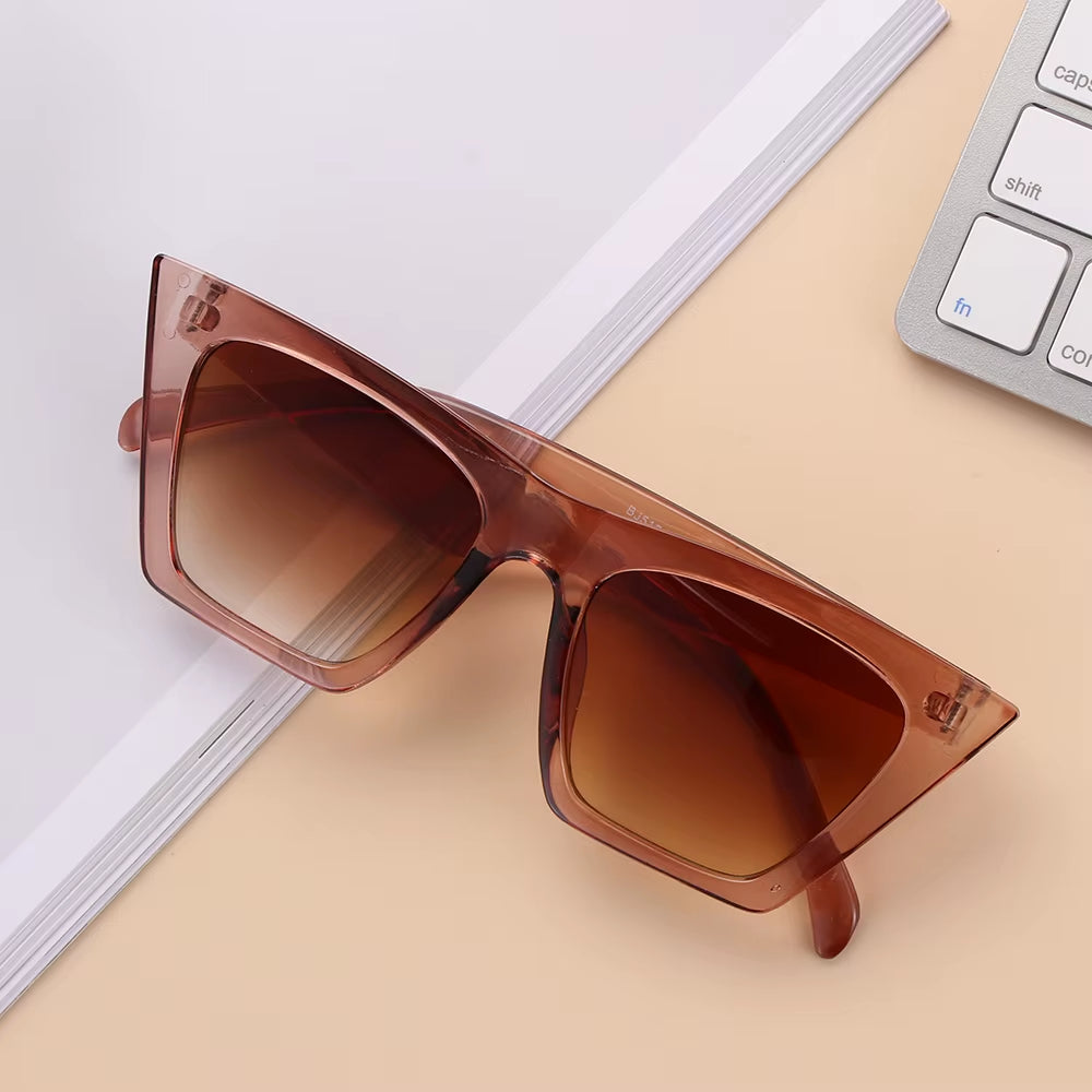 Fashion Square Sunglasses Women Designer Luxury Man/Women Cat Eye Sun Glasses Classic Vintage UV400 Outdoor Oculos De Sol