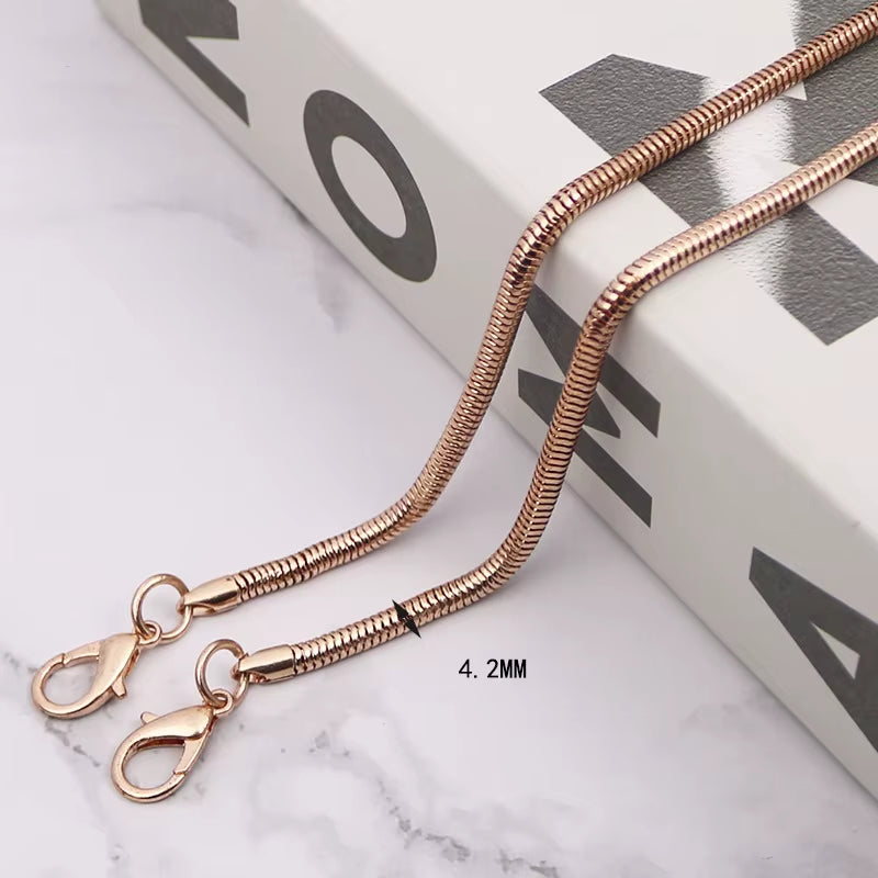 120Cm Gold/Silver/Black Bag Accessories Bag Chain Hardware Handbag Accessories Metal Alloy Bag Chain Strap Shoulder Bag Strap