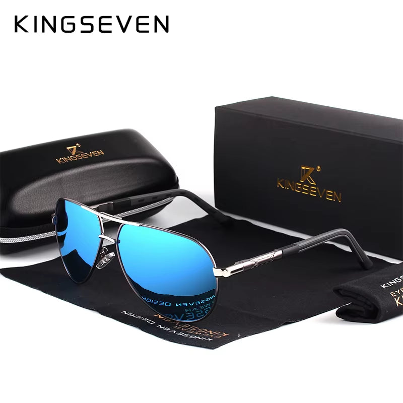 Brand Men'S Aluminum Magnesium Sun Glasses Polarized UV400 Sun Glasses Oculos Male Eyewear Sunglasses for Men N725