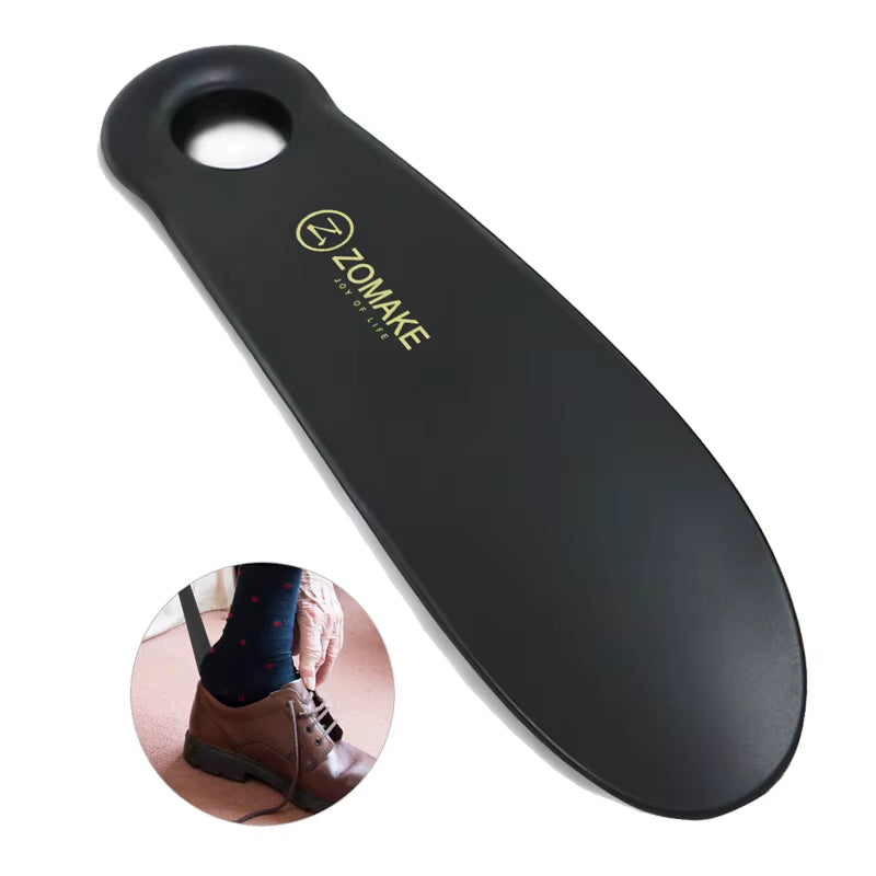 7.3 Inch Lightweight Plastic Shoe Horn Portable Travel Shoe Horn Lifter Mini Shoe Horns for Men Women Kids Shoe Spoon ﻿